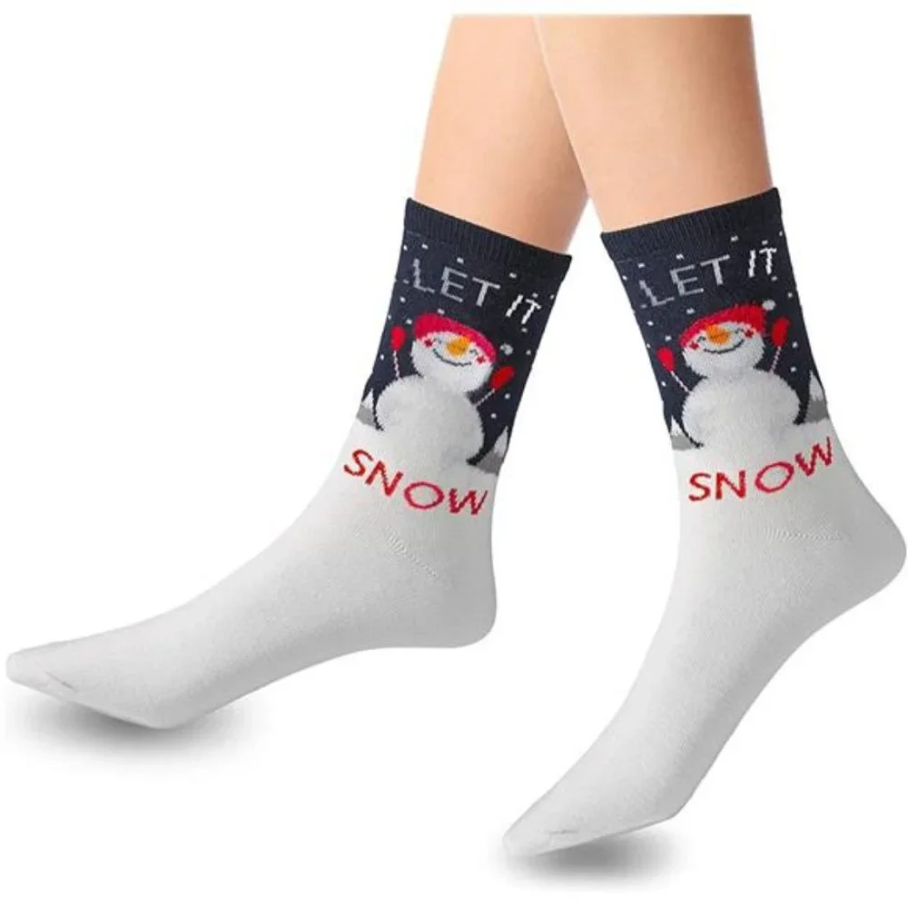 12 Pairs Women's Holiday Christmas Socks12 Different Designs